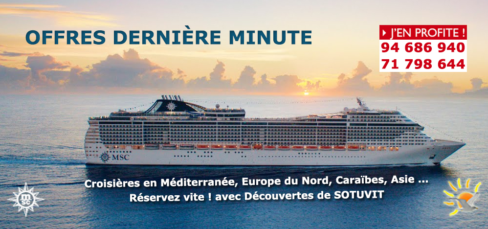 Promotion sur les Croisières MSC